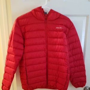 Boy's Eddie Bauer red puffer jacket size 16